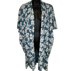 Natural by Known Supply 100% Organic Cotton Cover Up Kimono Size XS S New w Tags